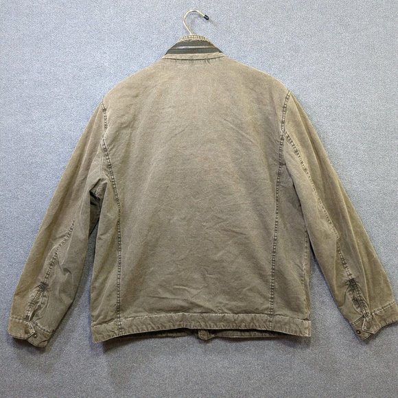 Levis Trucker Field Canvas Jacket Mens Large Quilt Lined Chore Workwear Surplus - Picture 5 of 15